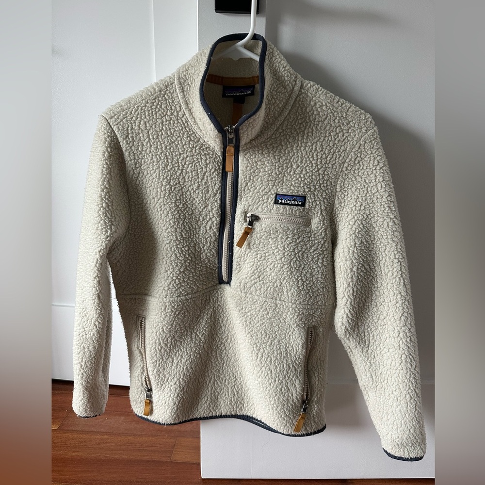 Patagonia half zip fleece XS